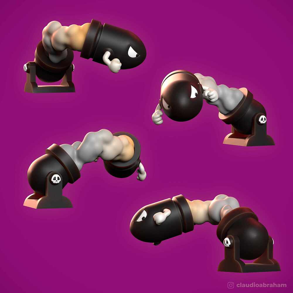 SuperMarioDiorama_ClaudioAbraham_BulletBill_BulletBlaster_ModelSheet_12c3