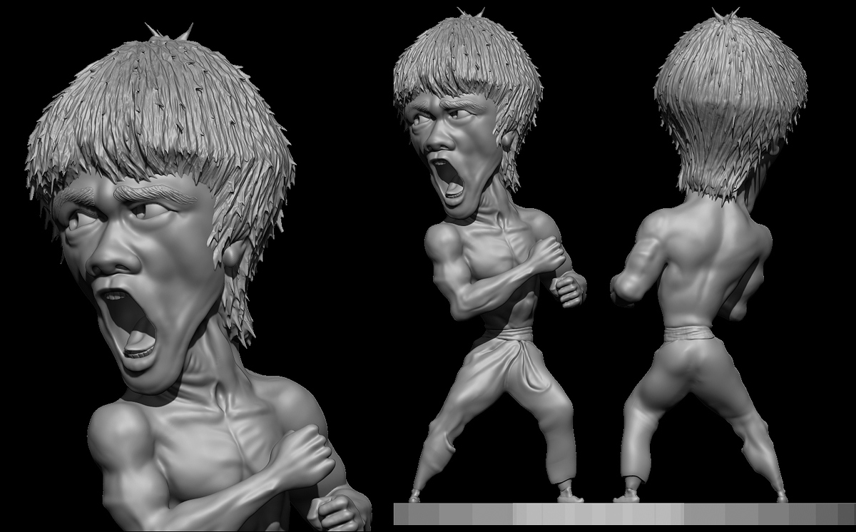 BruceLee_Grey