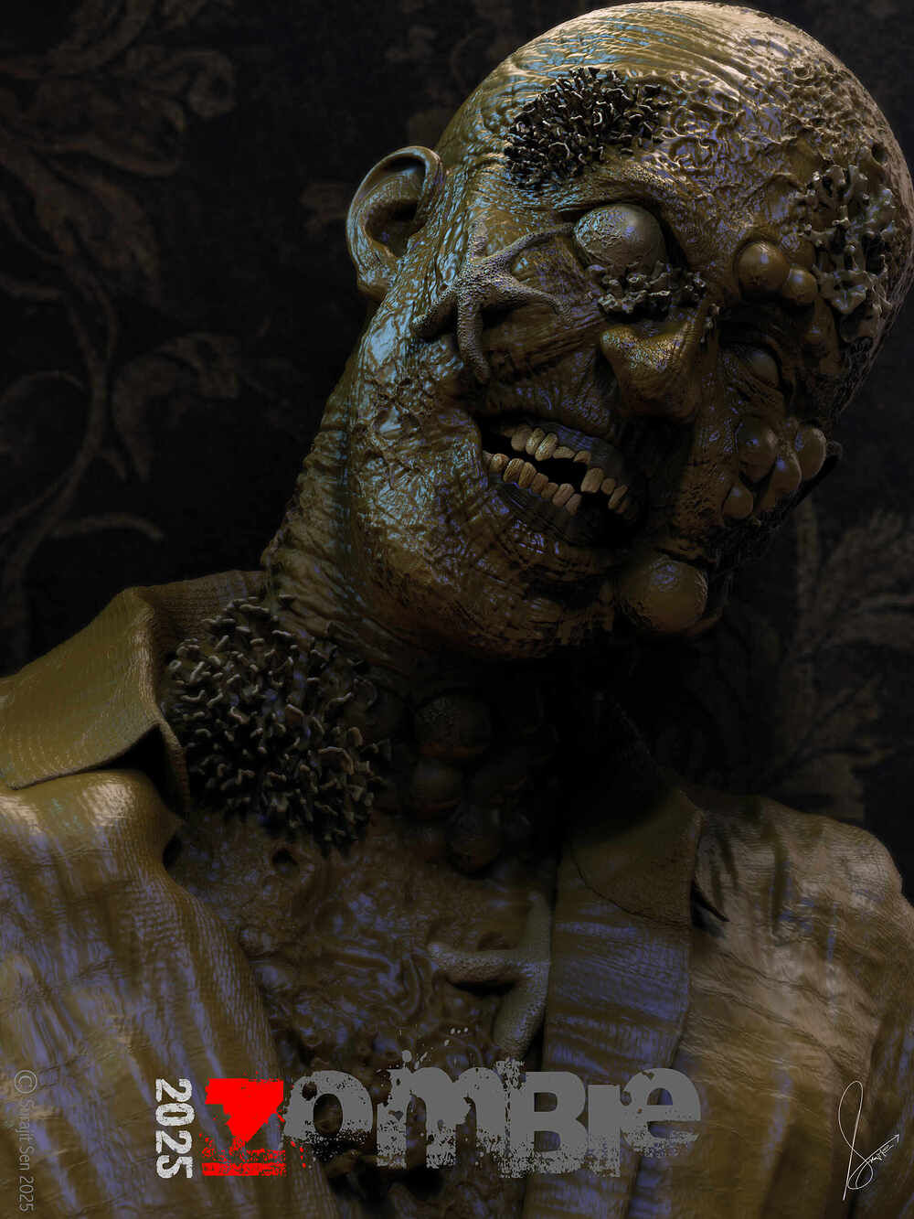 Zombie_Digital_Sculpture_SurajitSen_Nov2025