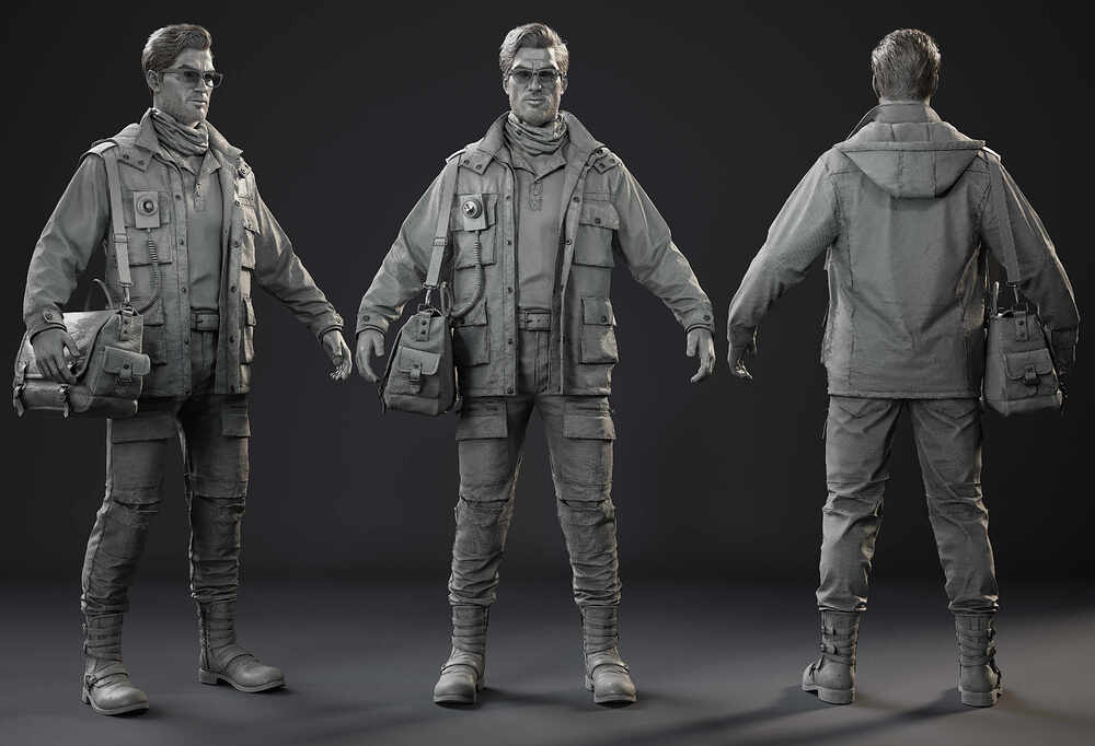 A_Pose_Gray