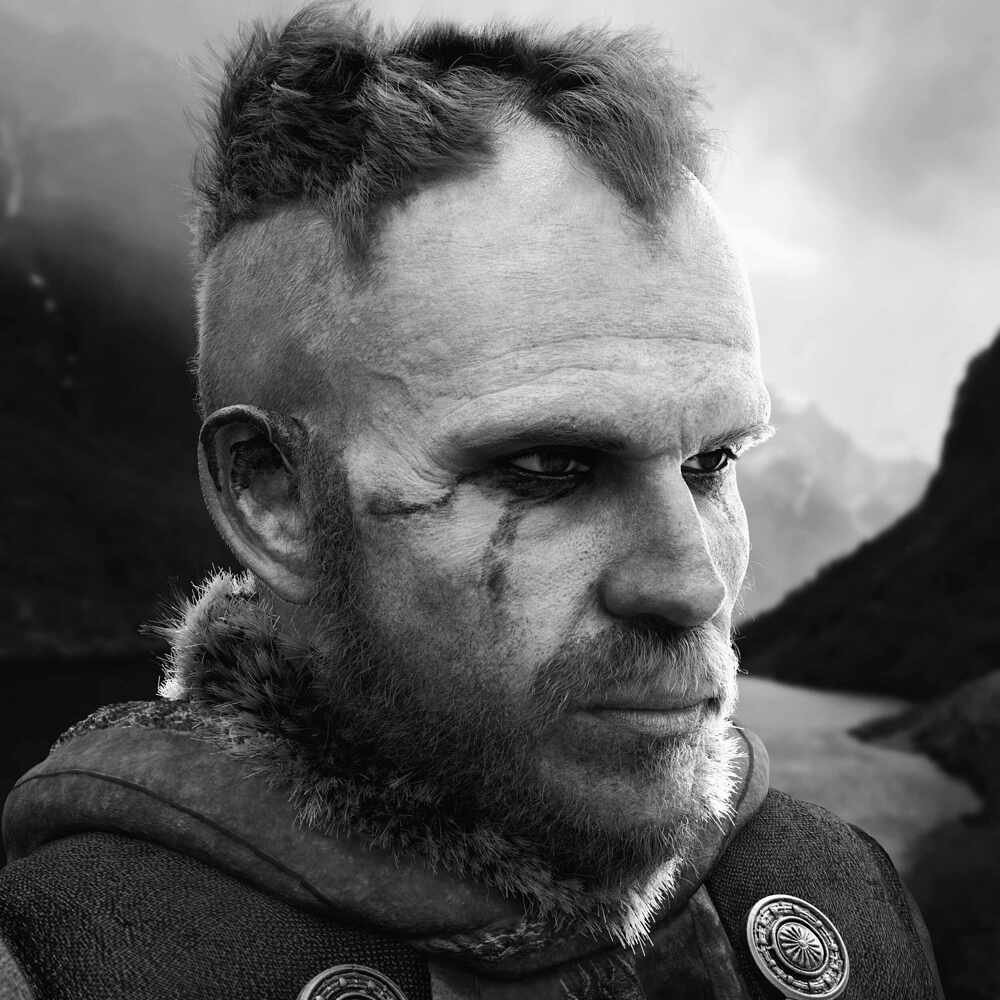 Floki_Monochrome