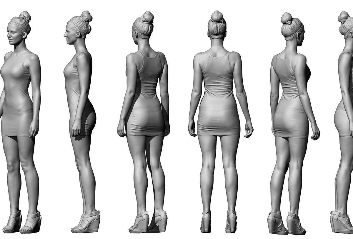 Reference Character Models - ZBrushCentral