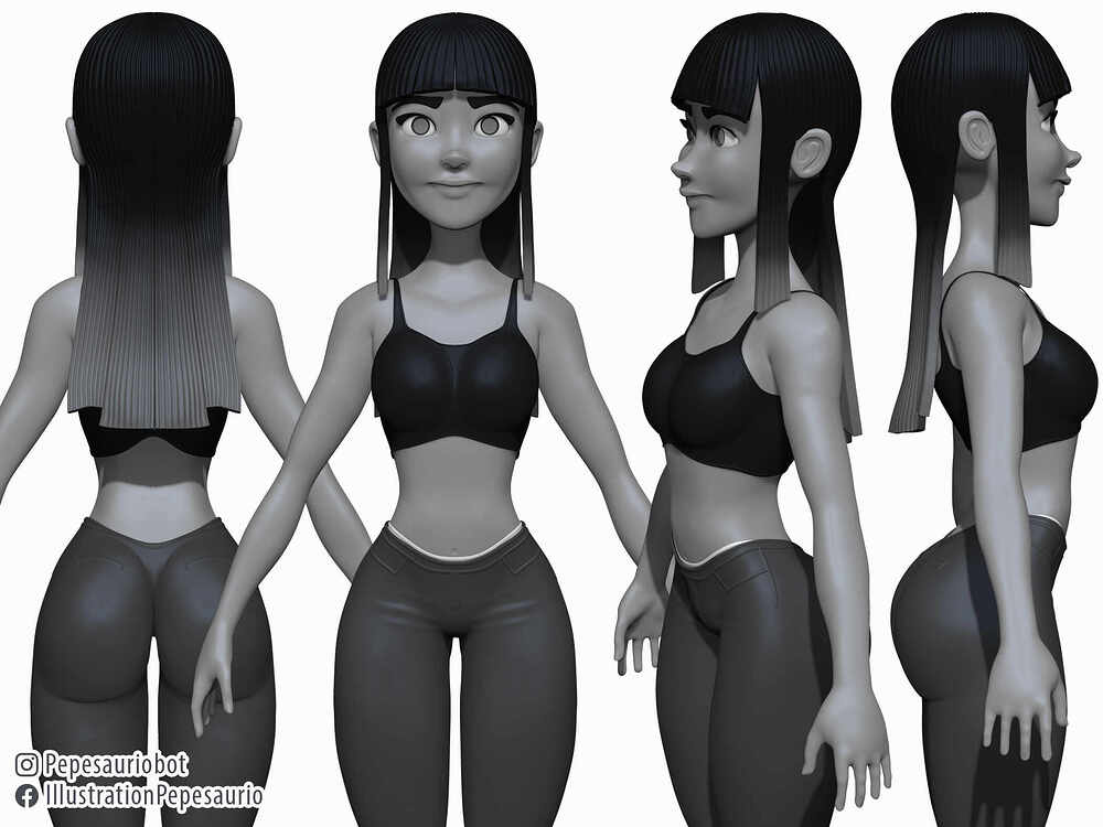 girl character post 09