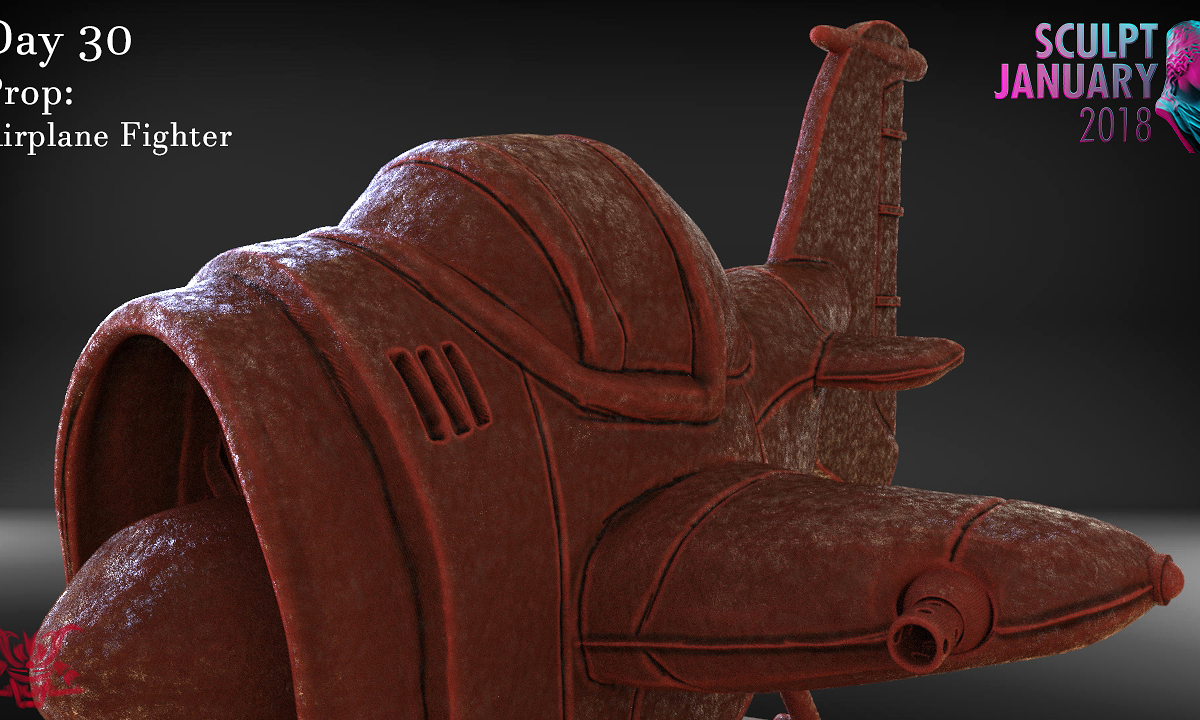 Day 30 Airplane Fighter Render 04.jpg