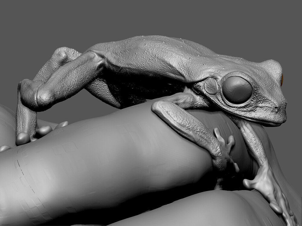 Frogsculpt