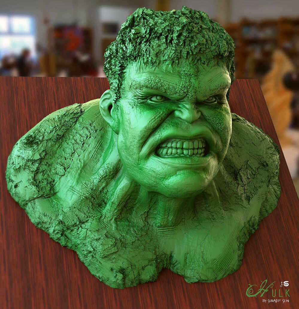 Hulk_Digital_SCulpture_SurajitSen_May2022A