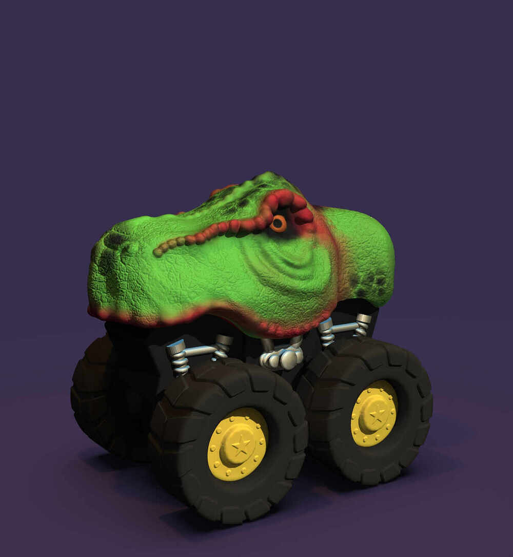 Dinocar render 001