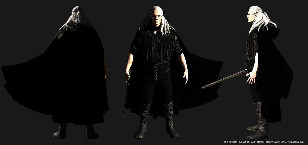 The Witcher Geralt of Netflix - Henry Cavill - 12