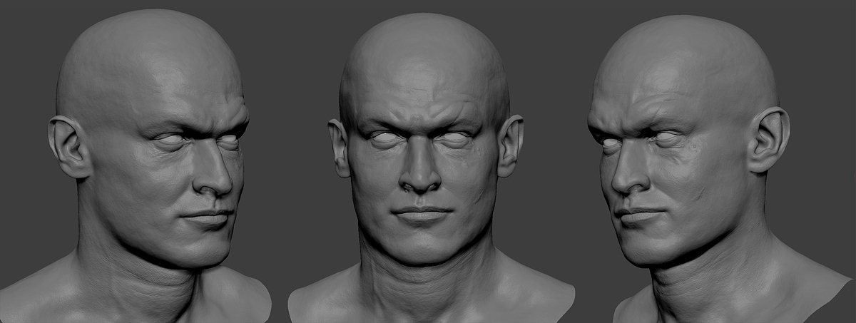 Zbrush face