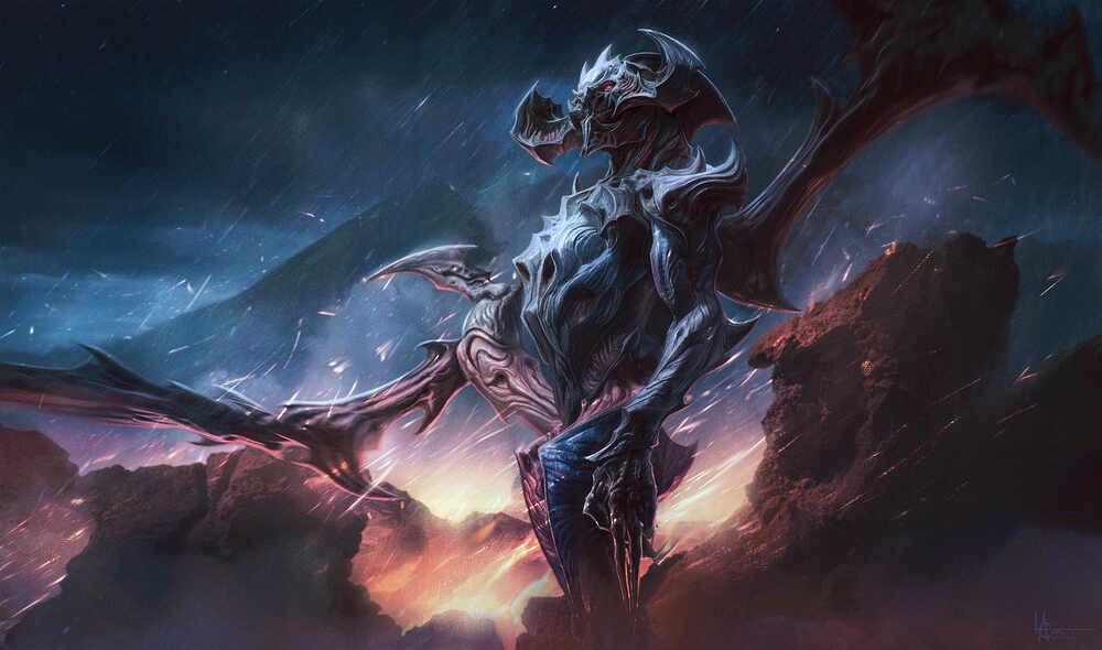 The Lord of Pain Side View Artstation