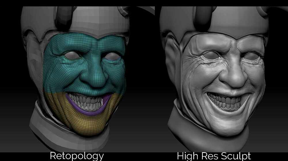 Retop Face