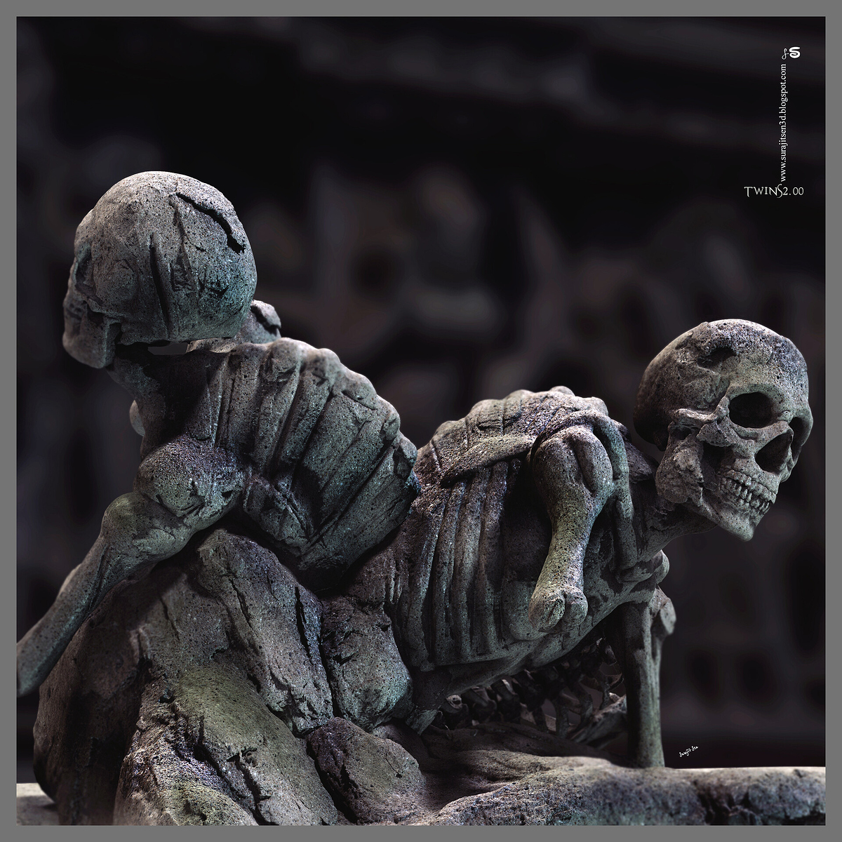 Twins_Digital_Sculpture_SurajitSen_June2020AA_L