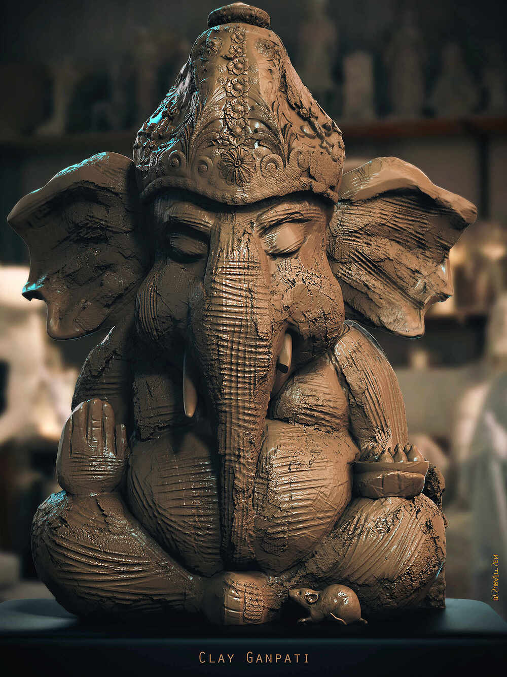 Clay_Ganpati_Digital_Sculpture_SurajitSen_May202_LOOK2_L