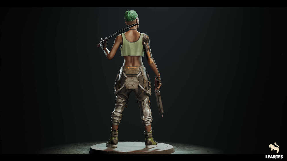 CyberPunkHeroPosedV2_7