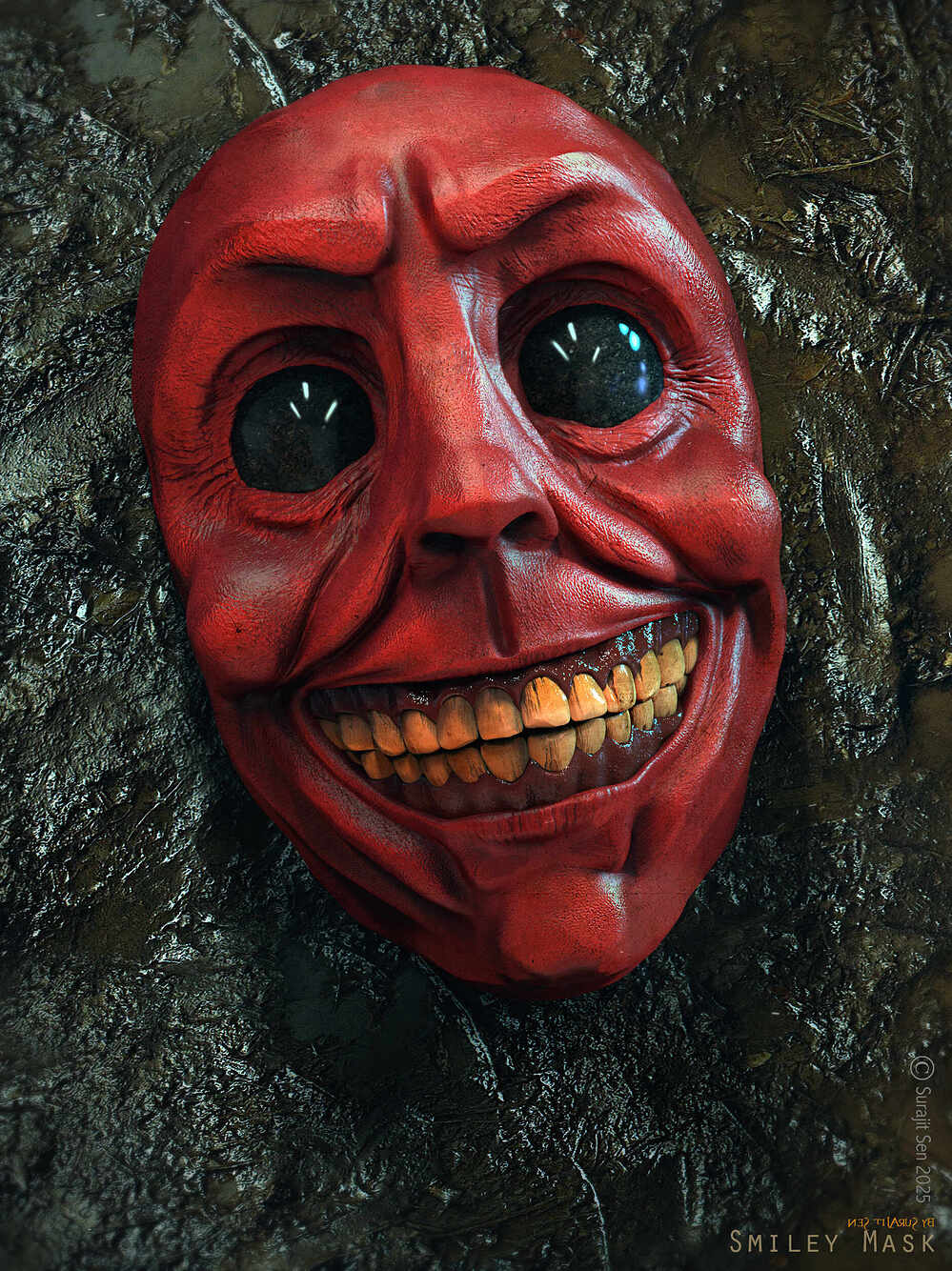 Smiley_Mask_Digital_Sculpture_SurajitSen_Feb2025
