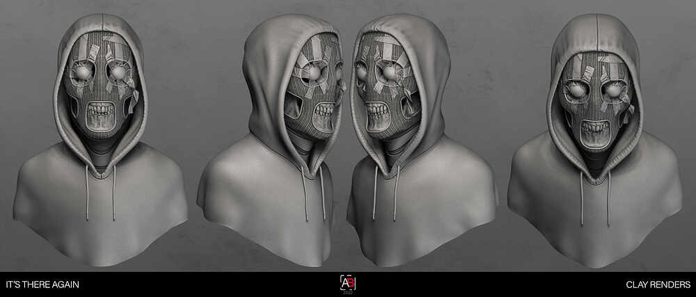 Clay renders_Hood