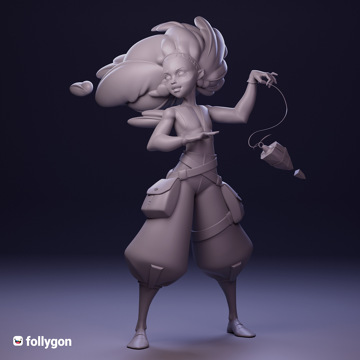 Chelsea Gracei Render Clay sig