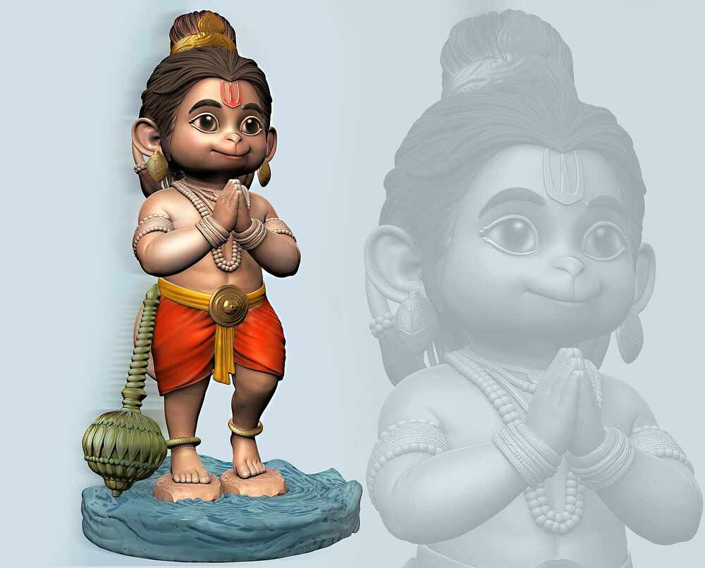 20250112_1223_Hanuman__Bal_Hanuman