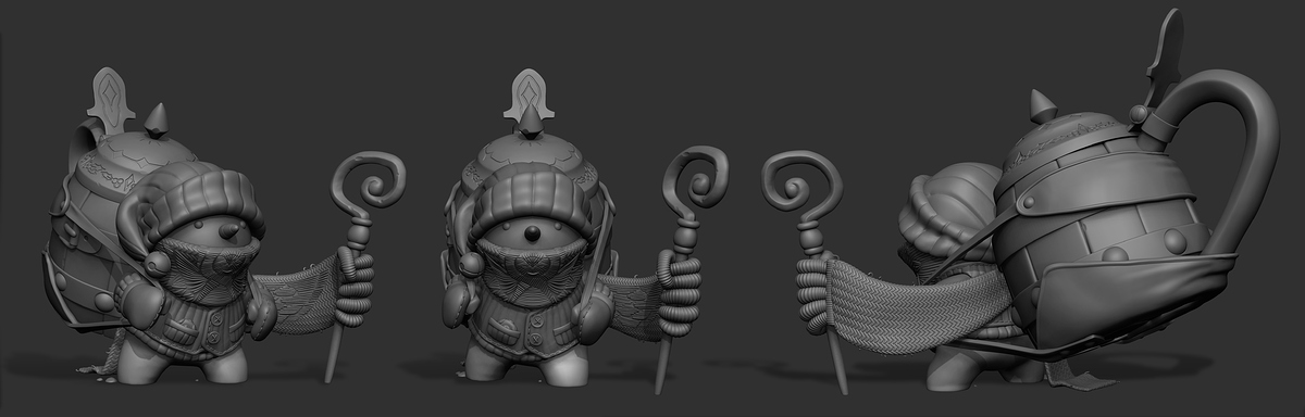Snowman Final render ZBRUSH