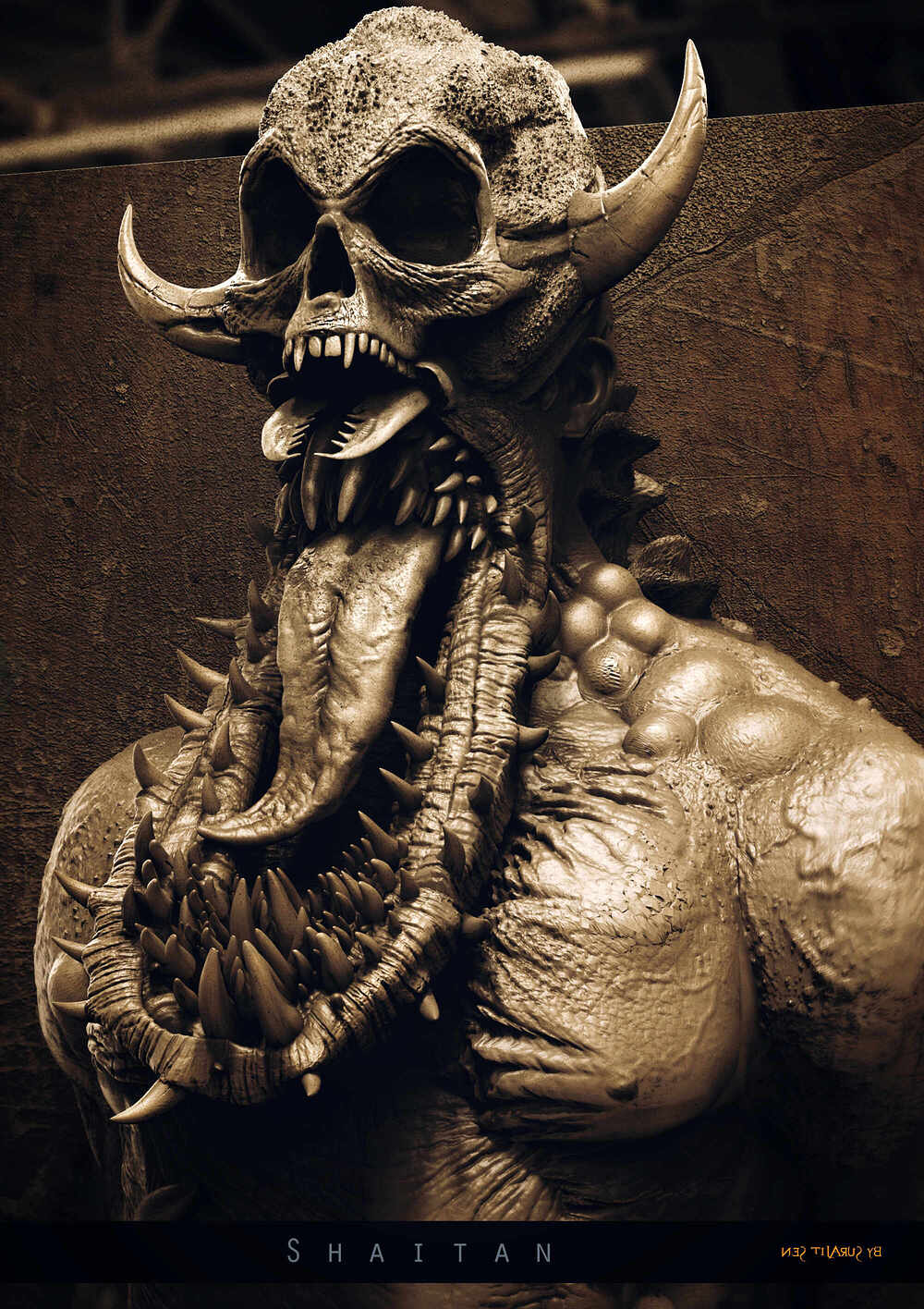 Shaitan_Digital_Sculpture_SurajitSen_Dec2023_FA