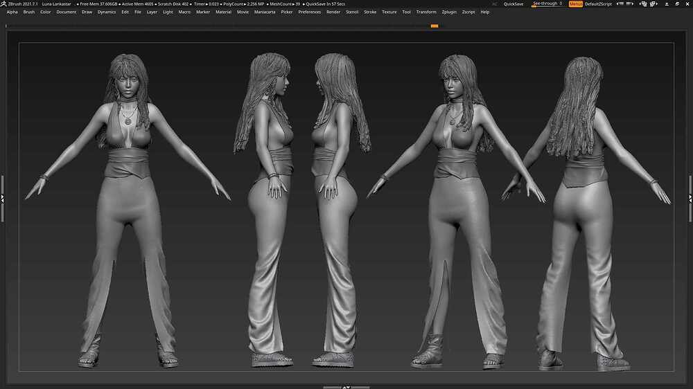 Luna sculpt design 4