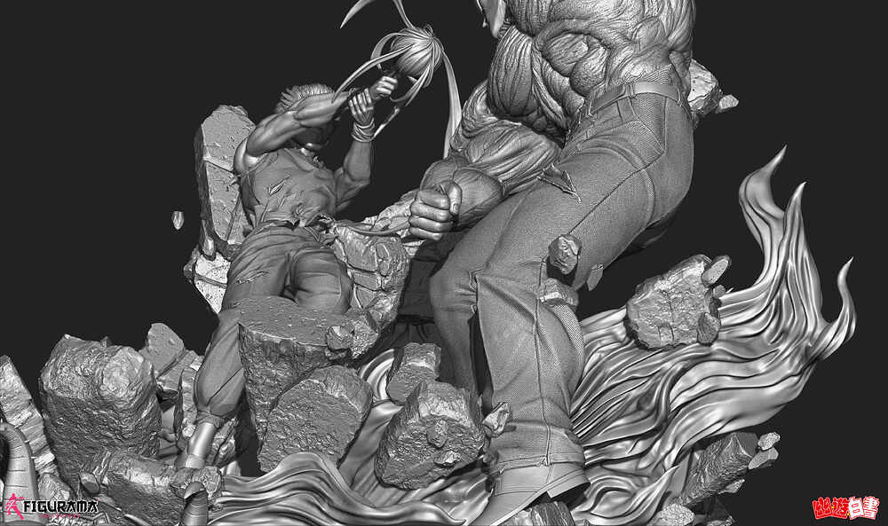 Yuyu_Hakusho_Zbrush_Gray_08