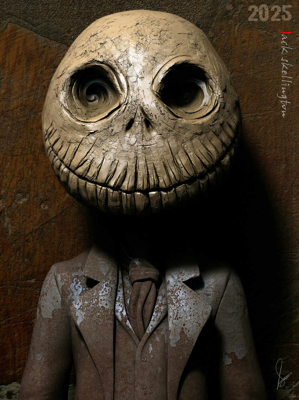 Jack skellington_Digital_Sculpture_SurajitSen_Nov2025AAA