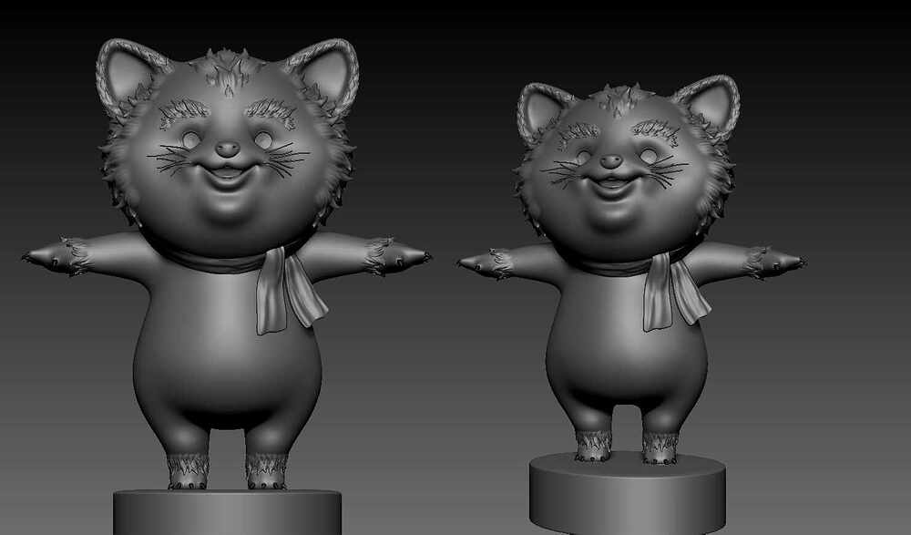 The Mischievous Red Panda_WIP_BLOCKING02