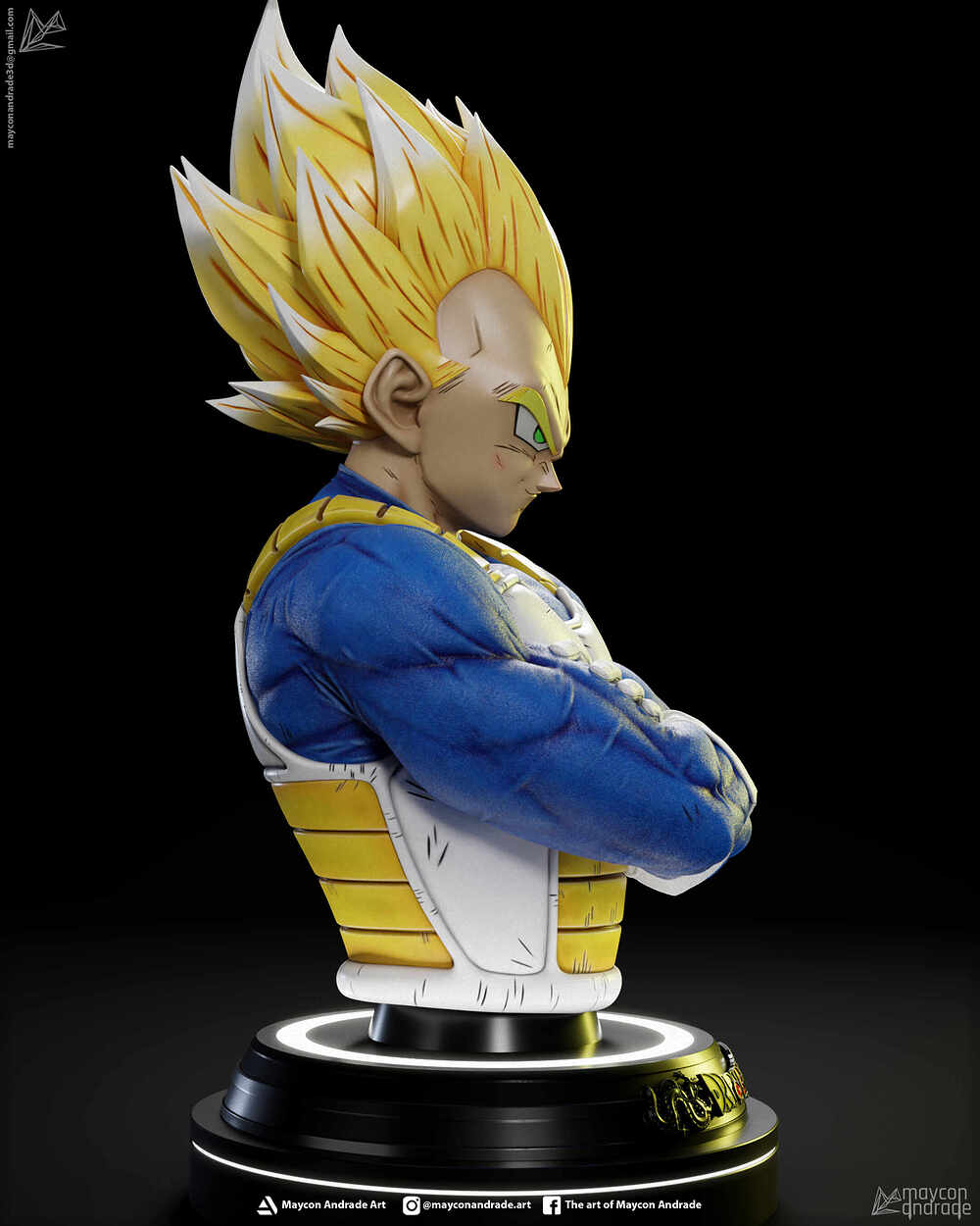 Vegeta Armor Instagram 03