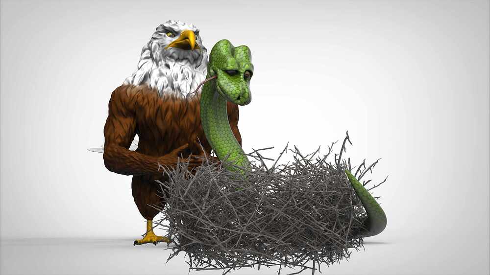 Snake and Eagle