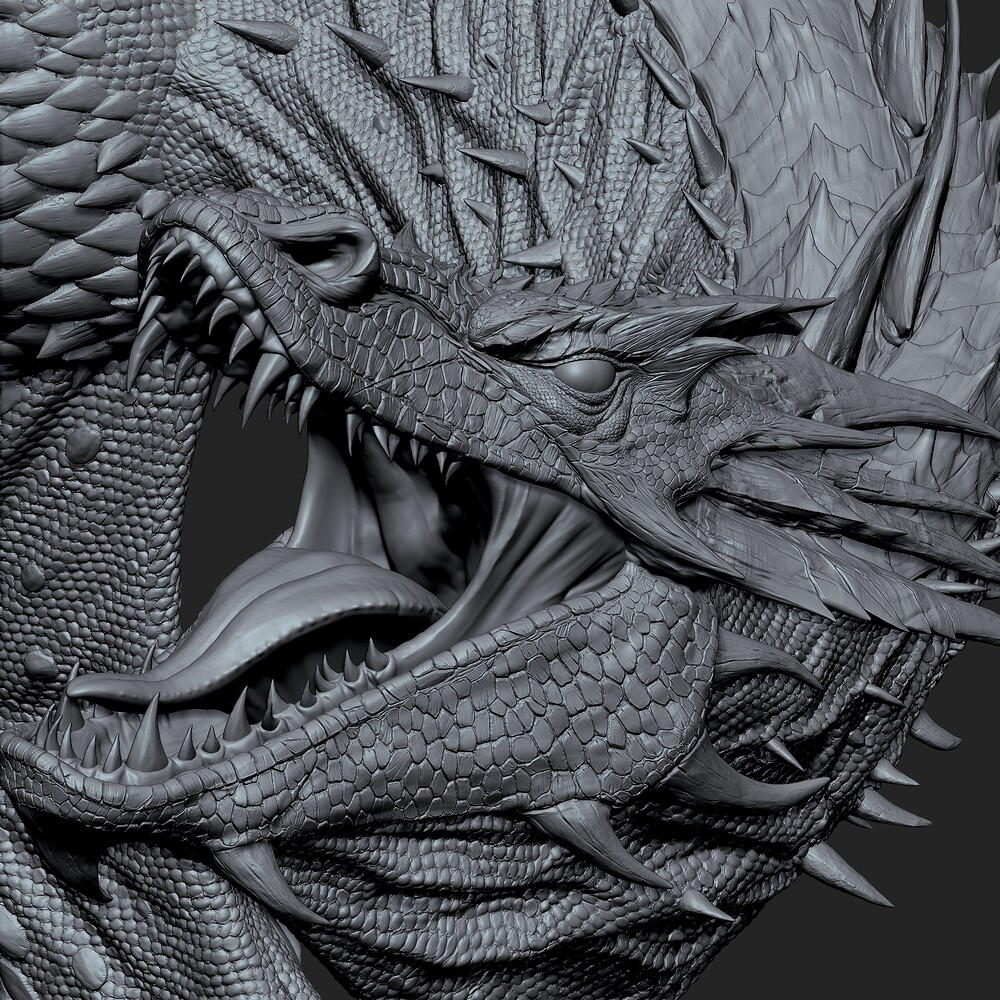 BalrogVsSmaug_Zbrush.0007