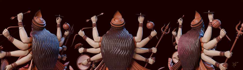 Devi_Durga_art_by_Sukanta_Mondal_10