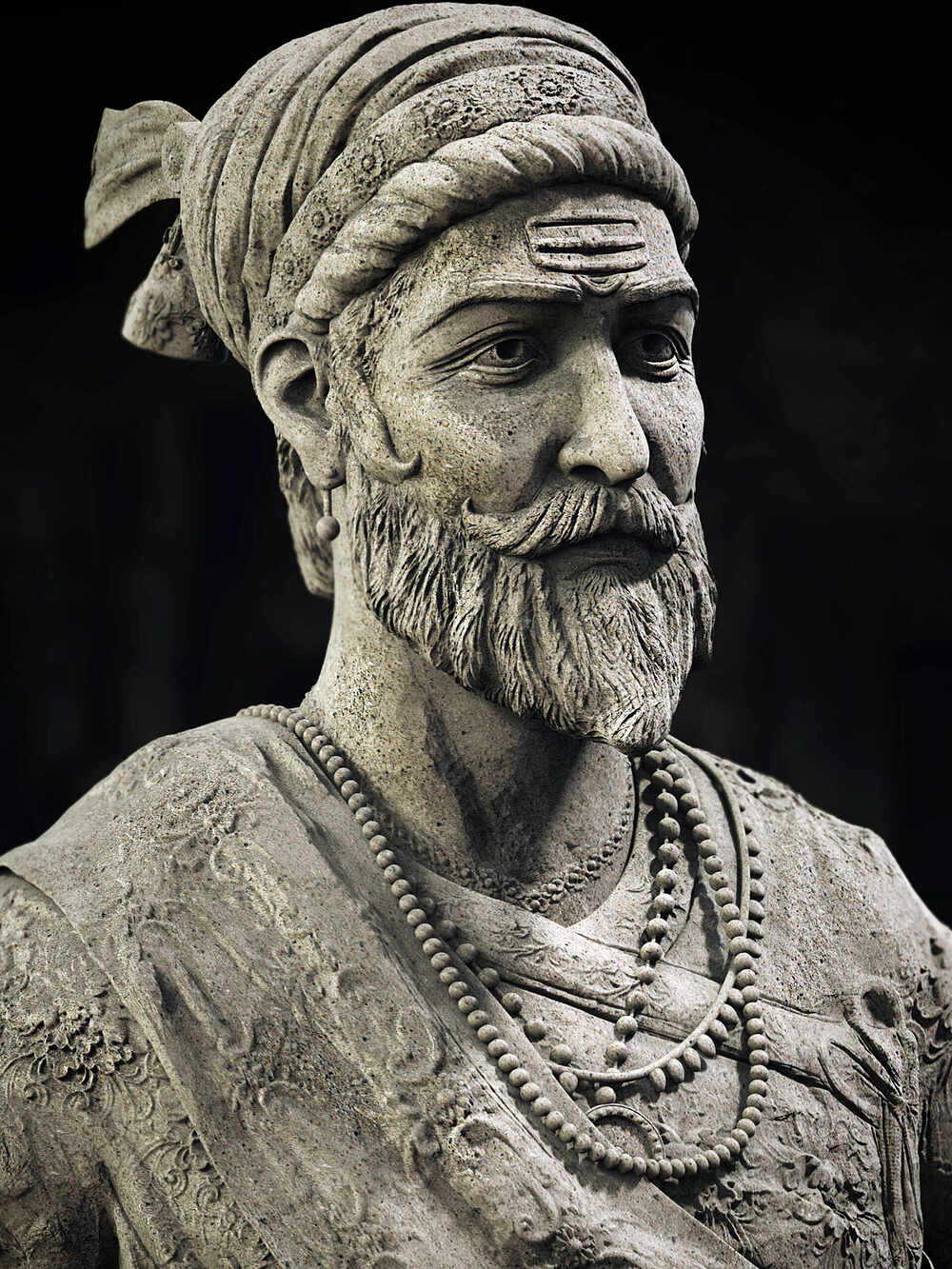 surajit-sen-chhatrapati-shivaji-maharaj-digital-sculpture-surajitsen-Aug2022_A