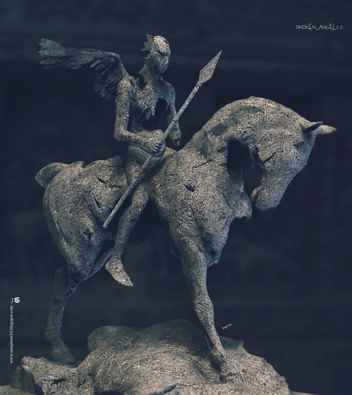 Broken_Angel2.0_Digital_SCulpture_SurajitSen_May2020A_L
