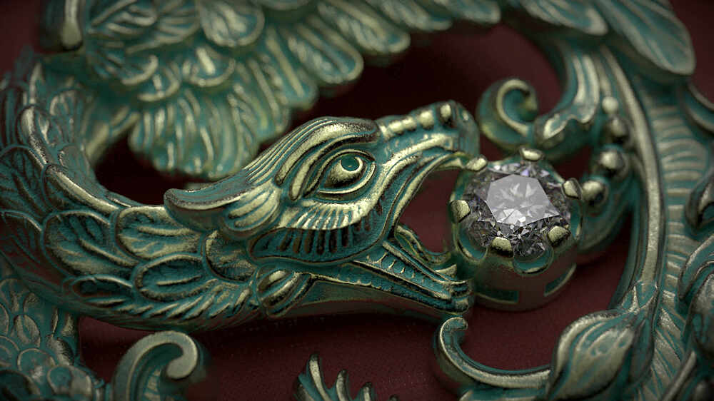 NR Victorian Brooch_Bronze Patina_3