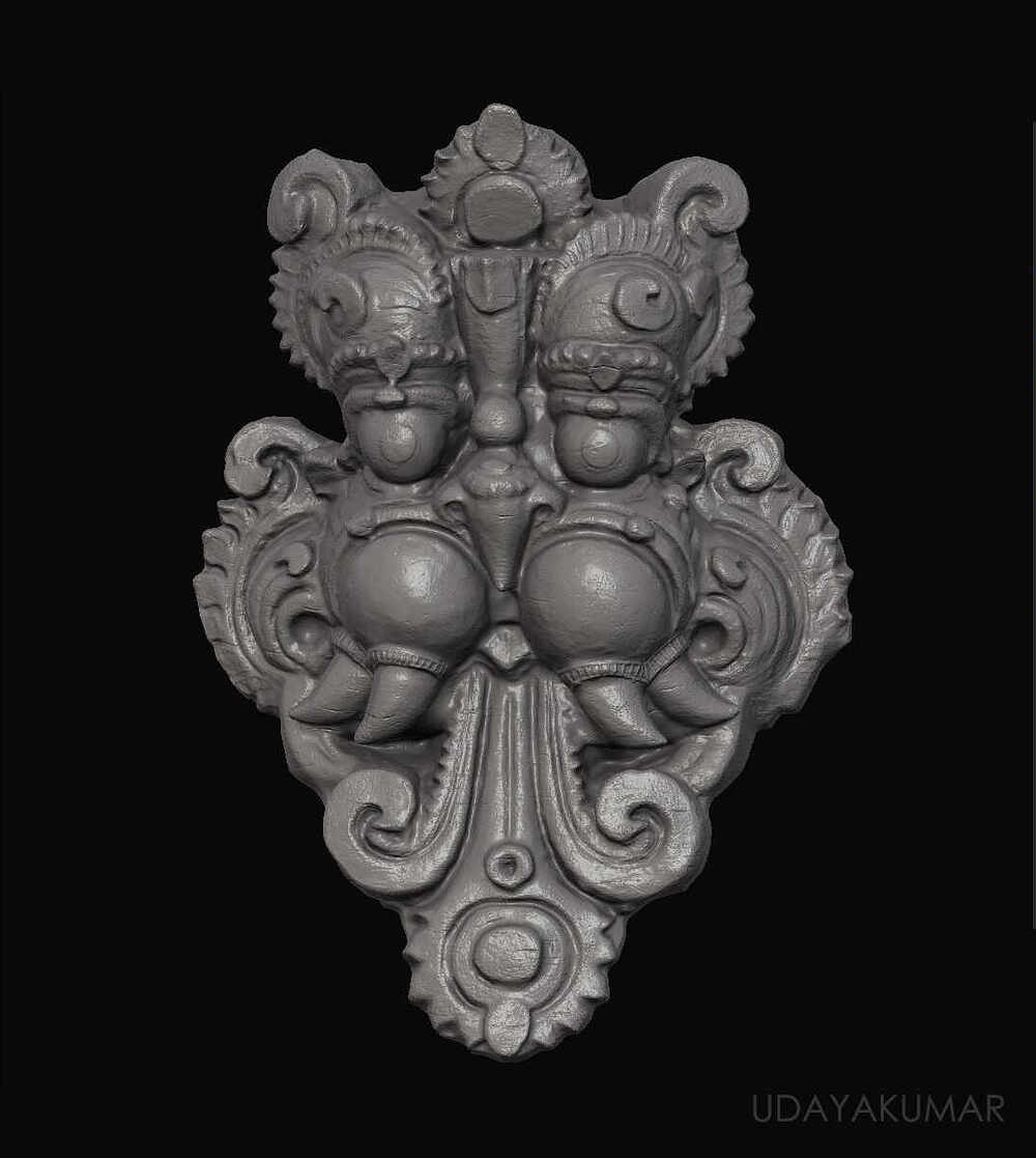 Kirtimukha_Gray