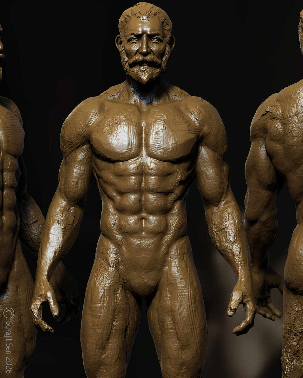 Man_Torso_Study_Digital_SCulpture_SurajitSen_Feb2026B