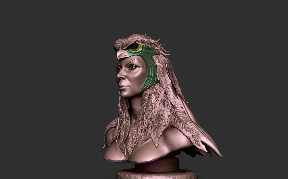 The Sorceress_zsketchArt
