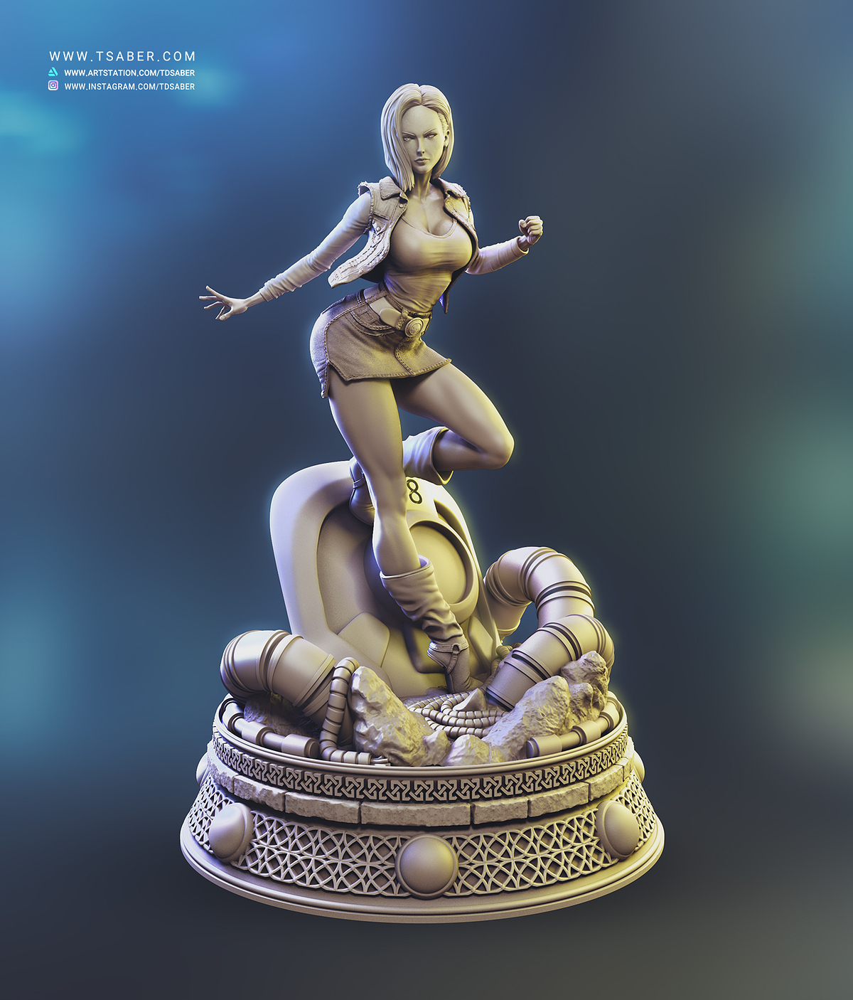 Android 18 - Tsaber 01