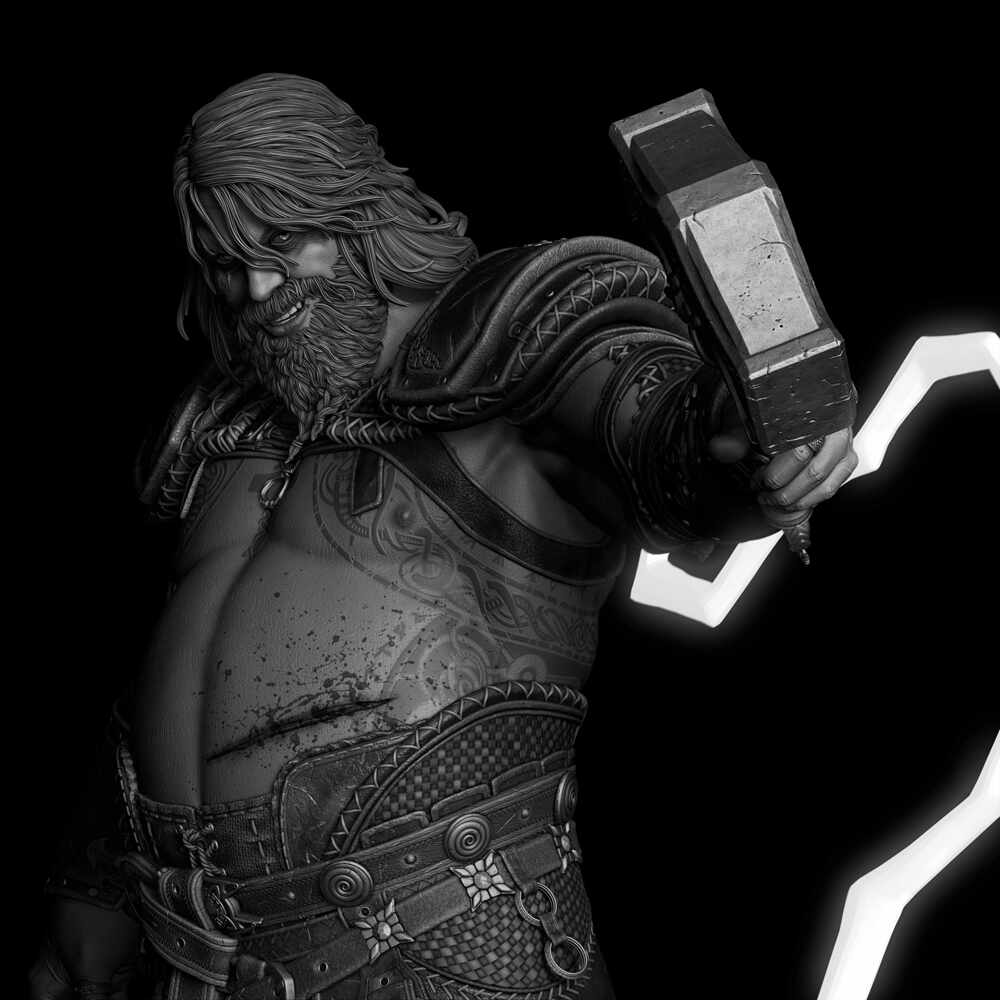 Thor_GOW_FabioSam_Zbrush_A_Capa