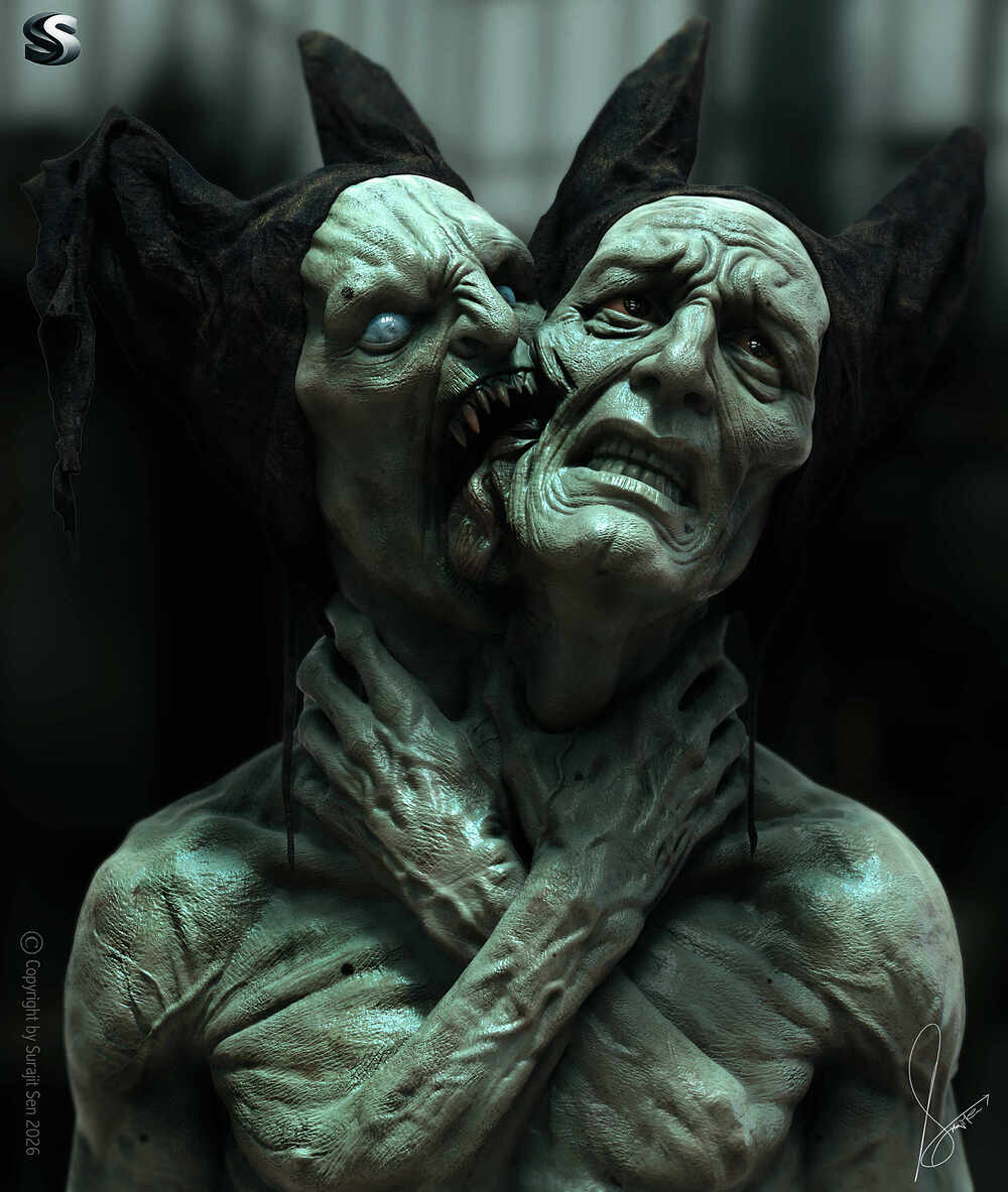Dominion of the Inner Parasite _Digital_Sculpture_SurajitySen_June2026