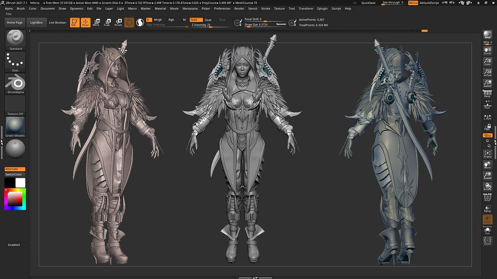 Niferia base model design view 3