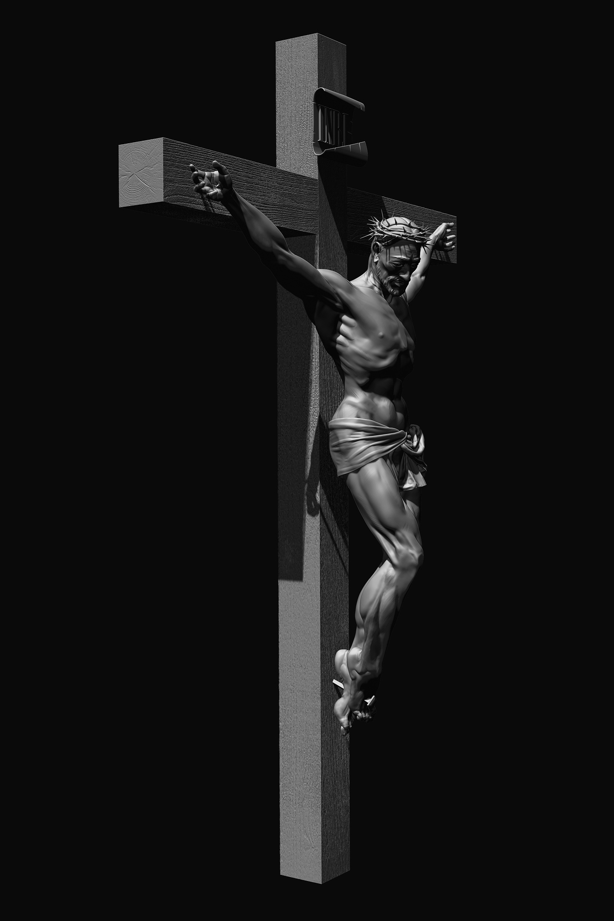 Crucifix for David Dovon Donnelly by Darya Girina_simple render_4