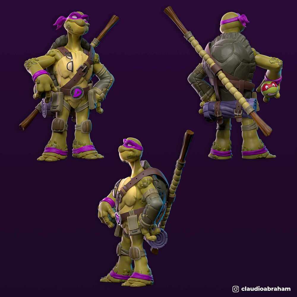 TMNT - Donatello - Claudio Abraham - Nicola Saviori - Model Sheet - Color.jpg