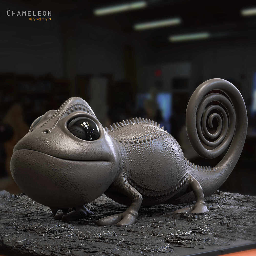 Chameleon_Digital_SCulpture_SurajitSen_June2023