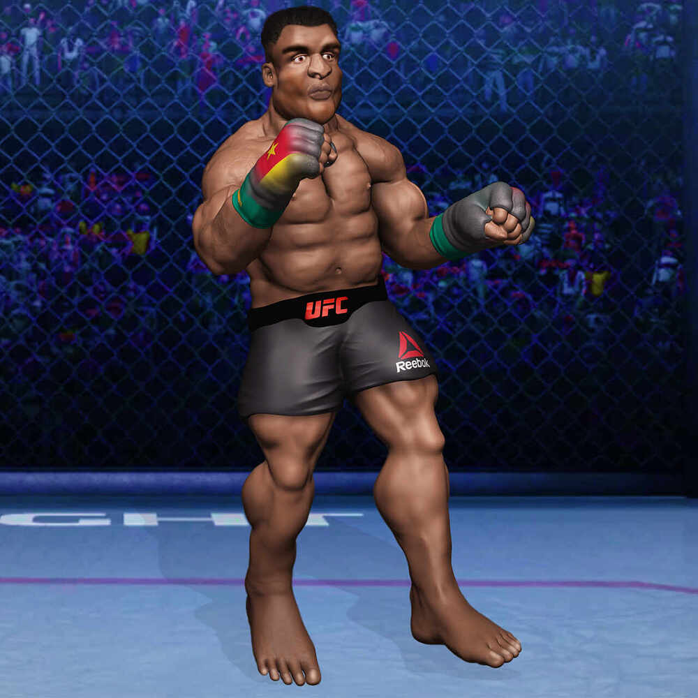 ngannou-zbrush-stylized