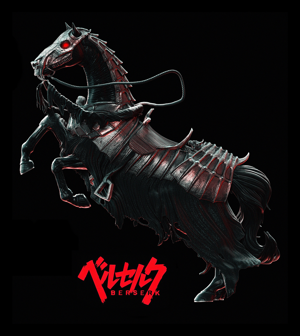Skull Knight - Horse 43-3