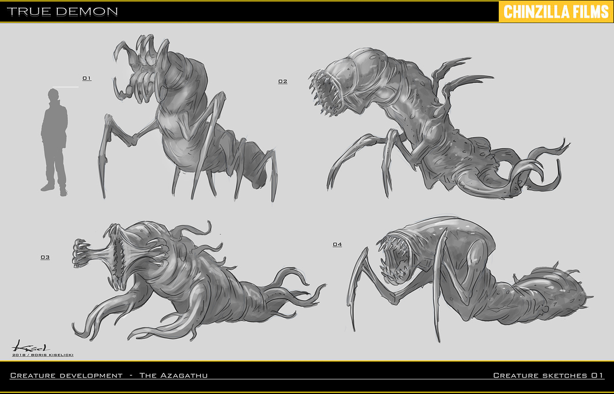Azagathu-sketches