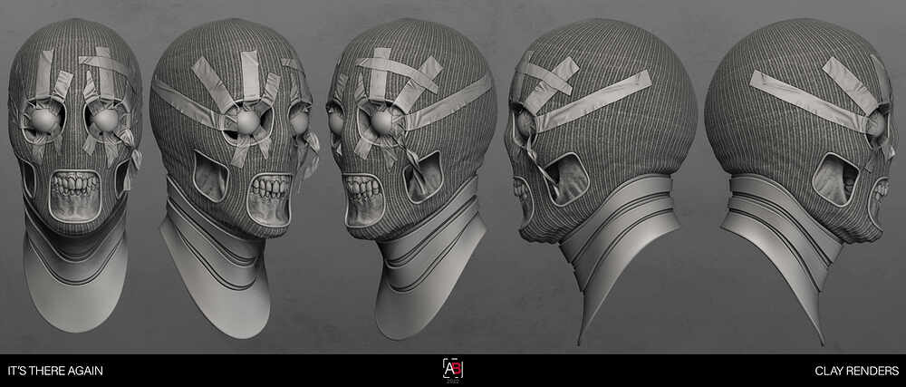 Clay renders_No Hood