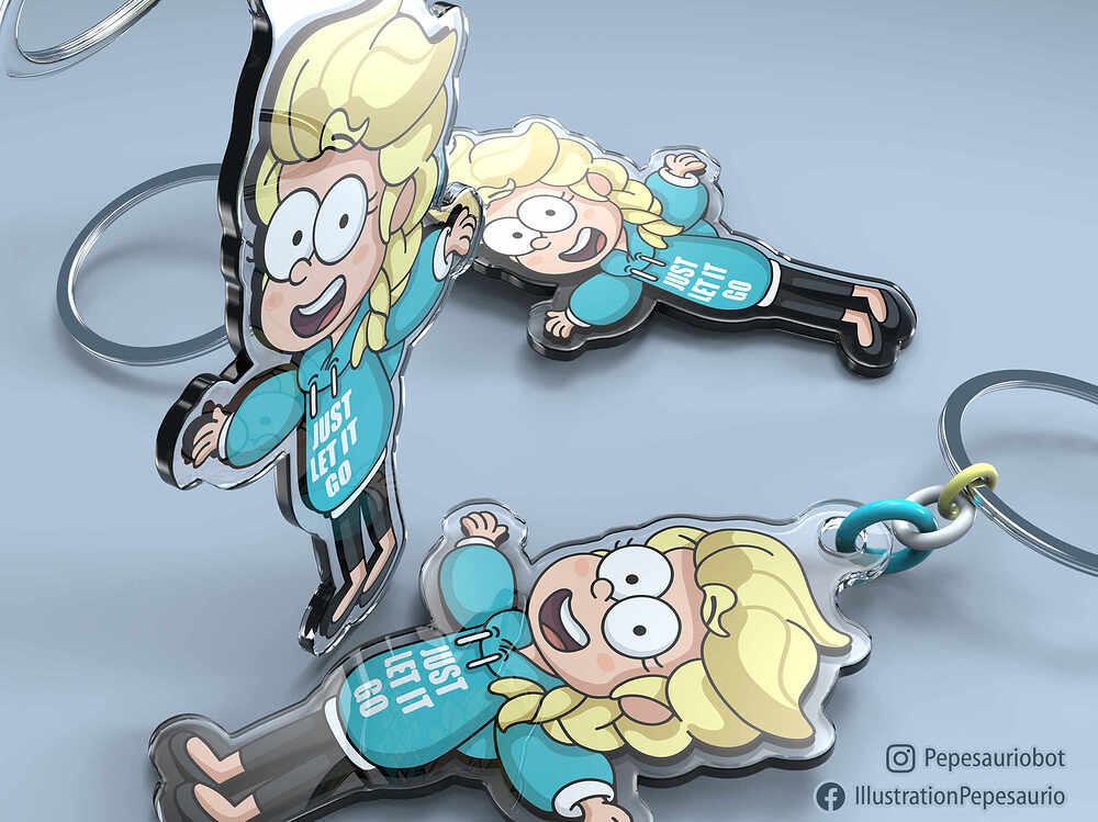 Llaveros frozen post 07
